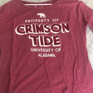 3/4 sleeve Alabama shirt